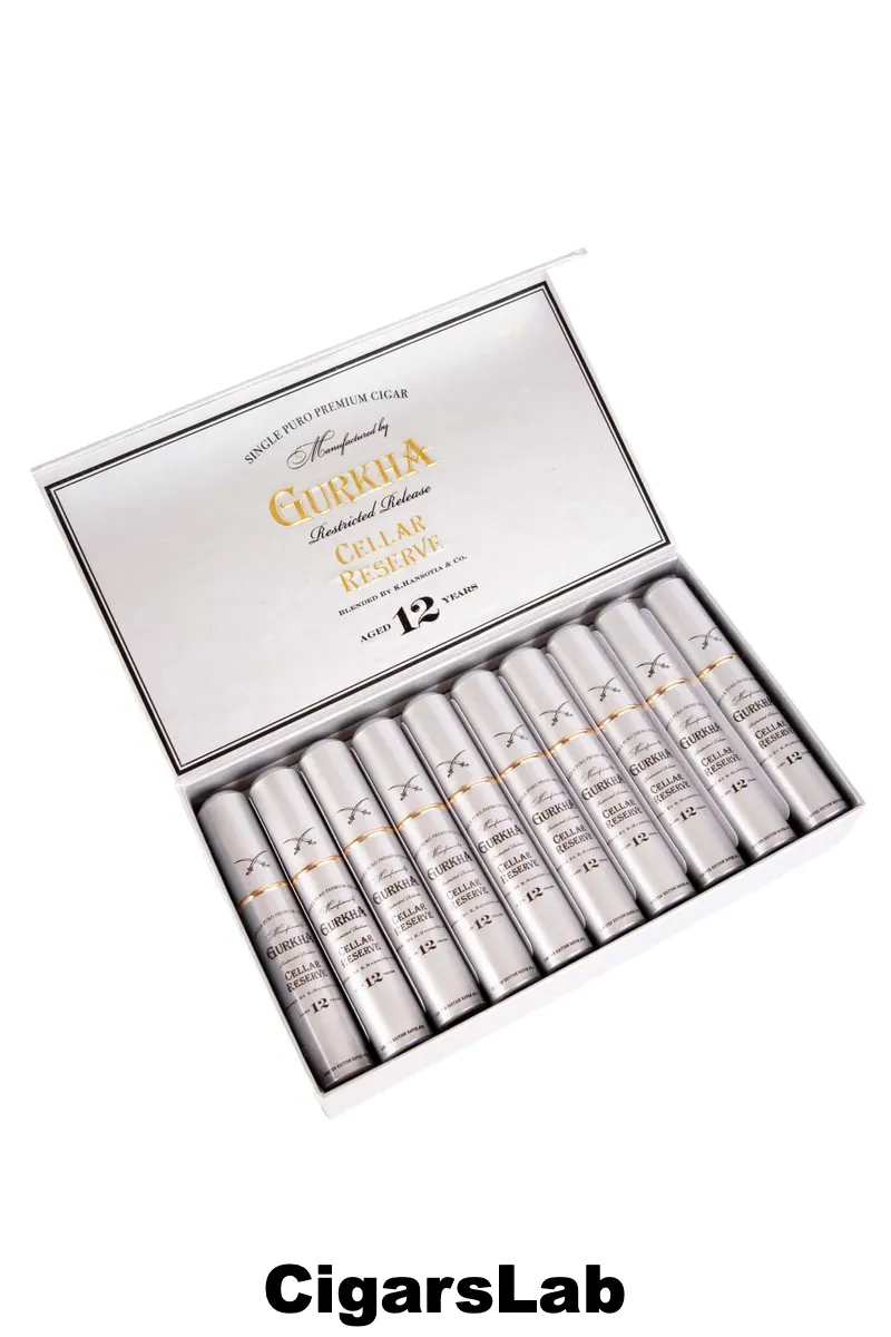 Gurkha Cellar Reserve 12 Year Platinum Tubos