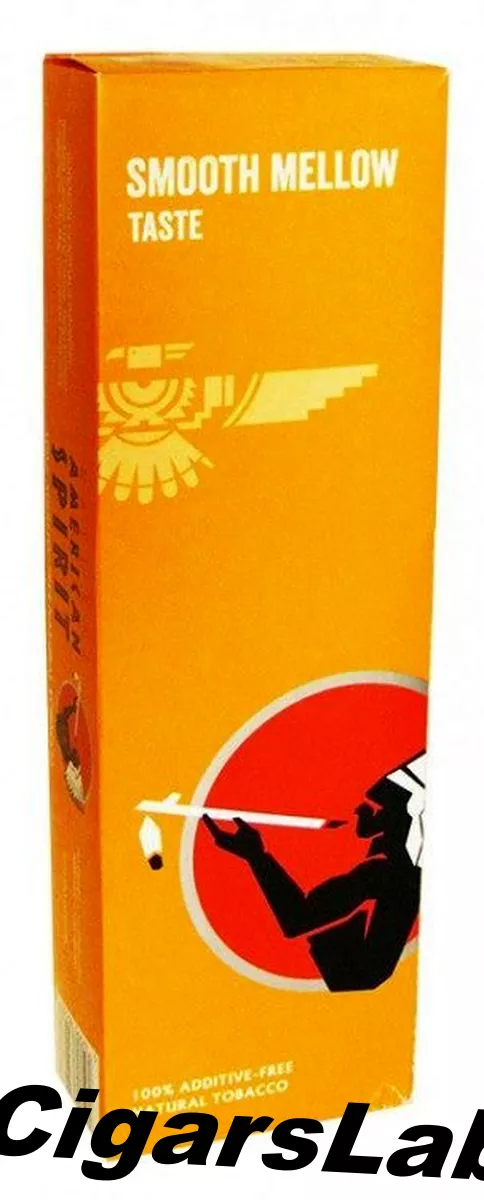 American Spirit Smooth Mellow Taste Natural Tobacco Orange