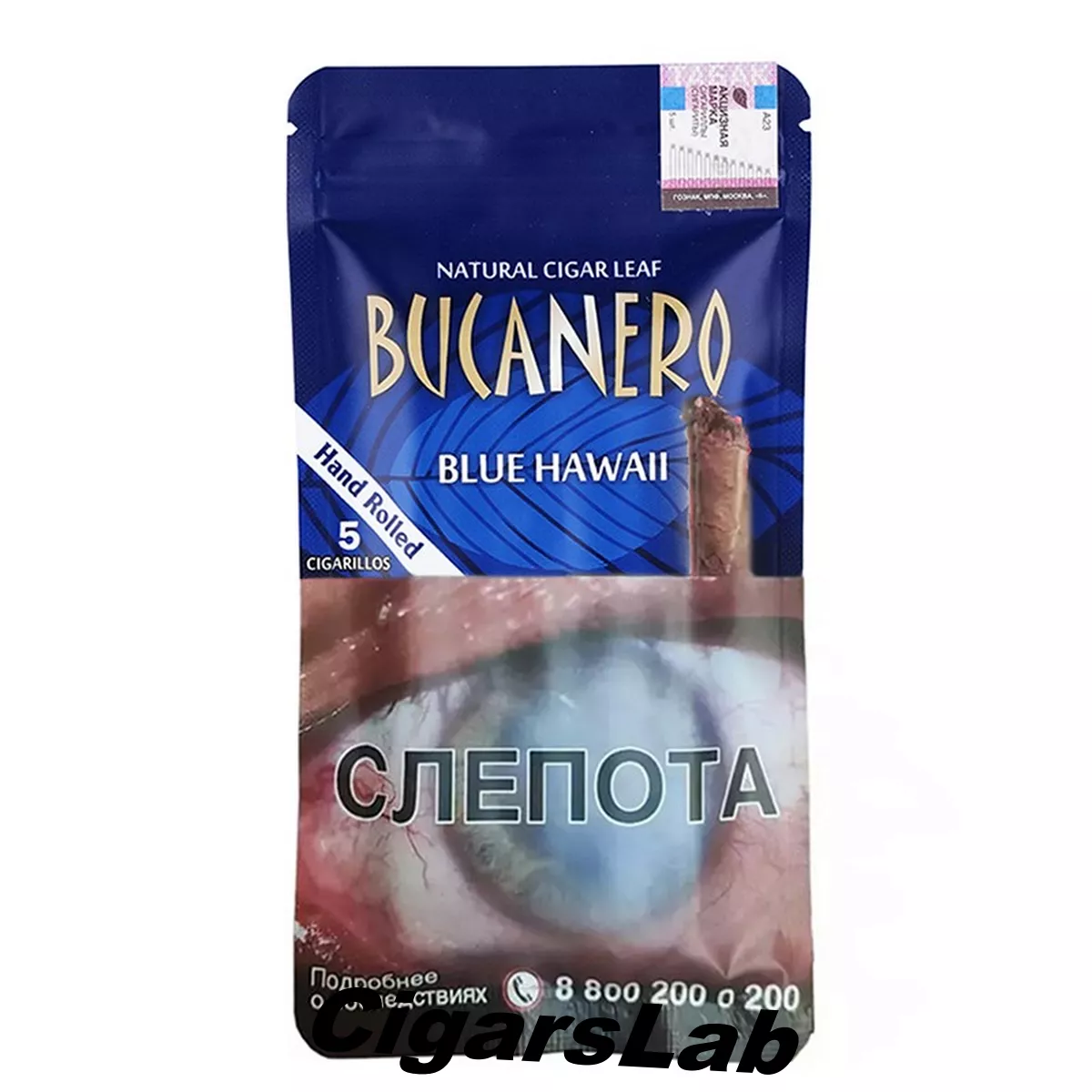 Bucanero Blue Havaii 5 Cigarillos