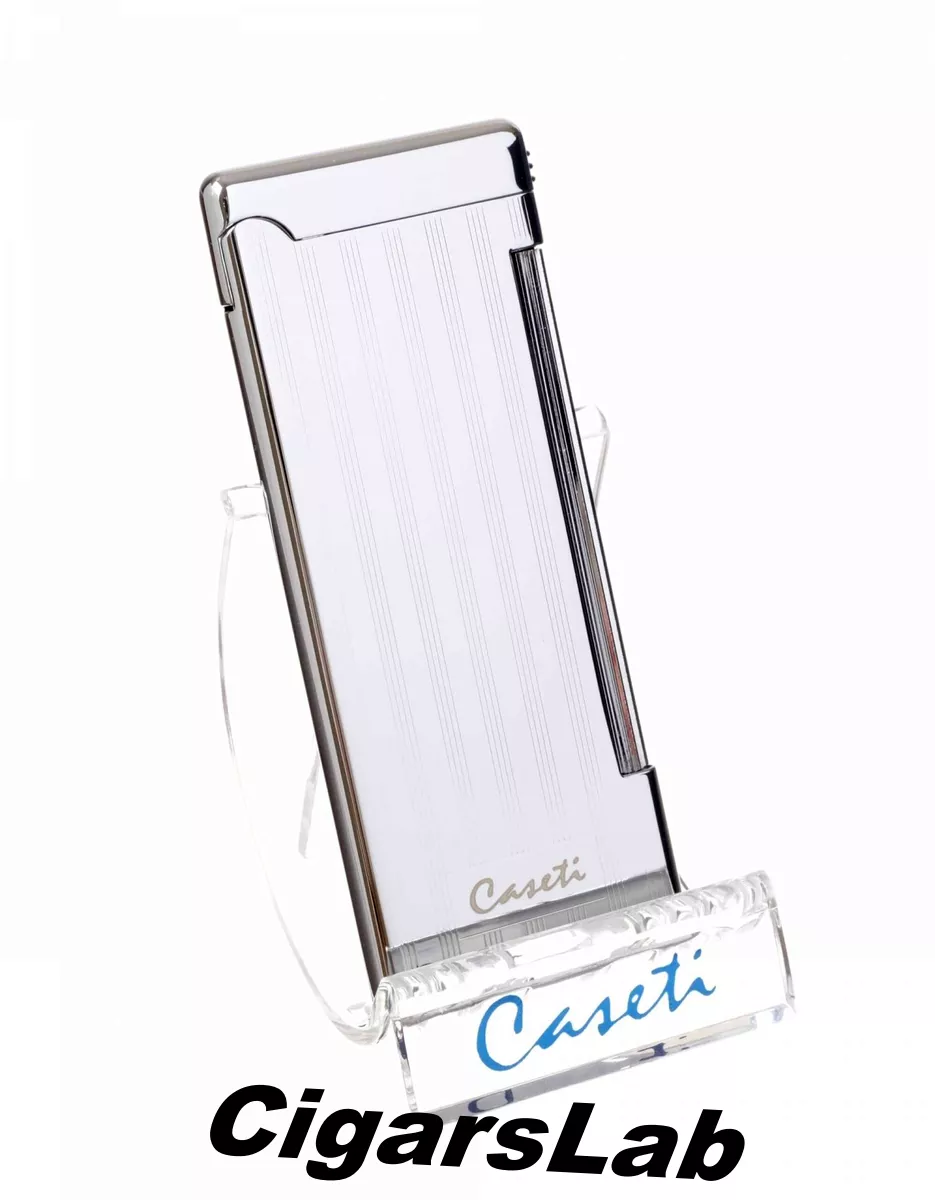 Зажигалка Caseti кремниевая, супертонкая, хром