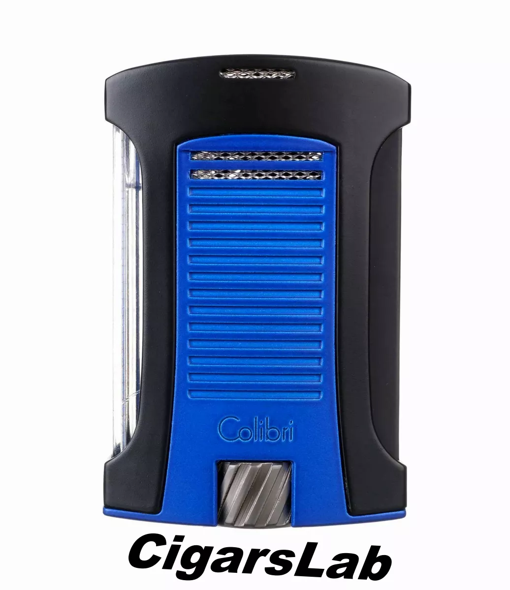 Зажигалка сигарная Colibri Apex, синяя