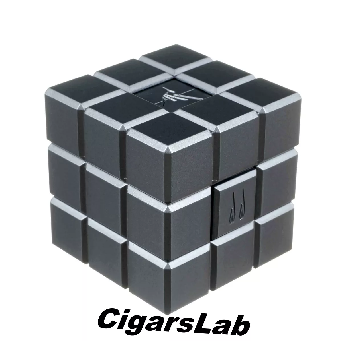 Зажигалка настольная Colibri Heritage двойного действия: турбо или обычное пламя, Оружейная сталь