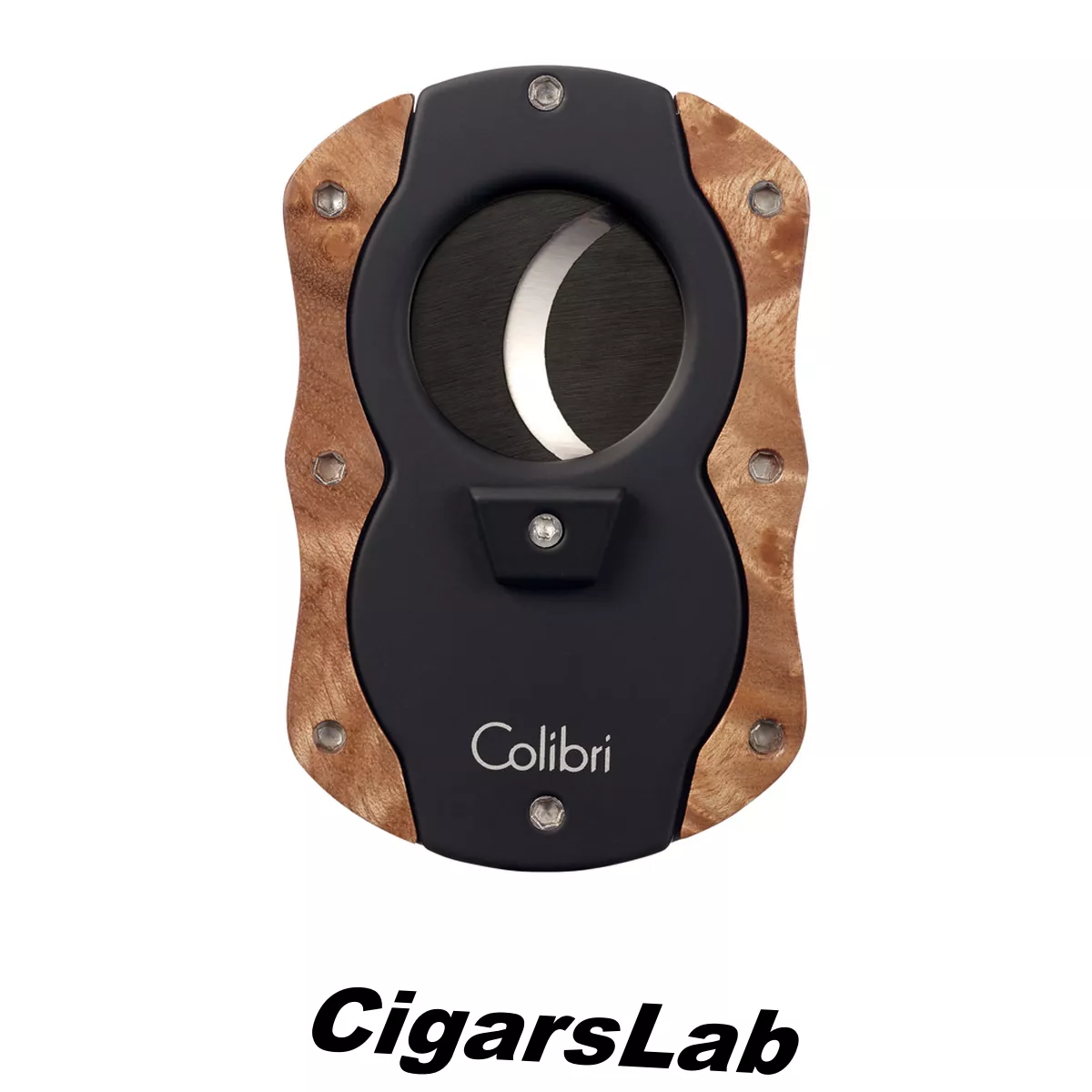 Гильотина Colibri с отделкой деревом, Светлый кап CU100T32