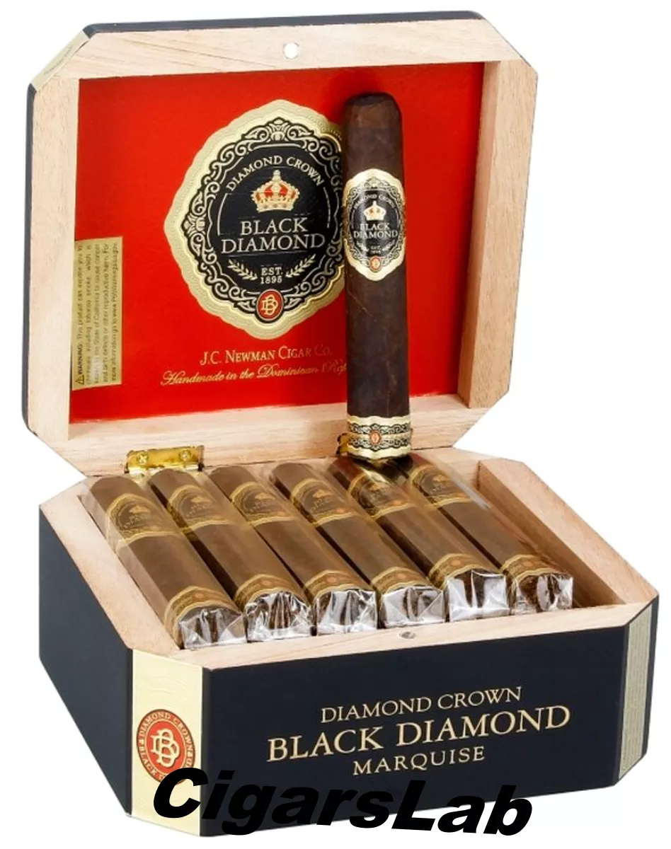 Diamond Crown Black Diamond Marquis