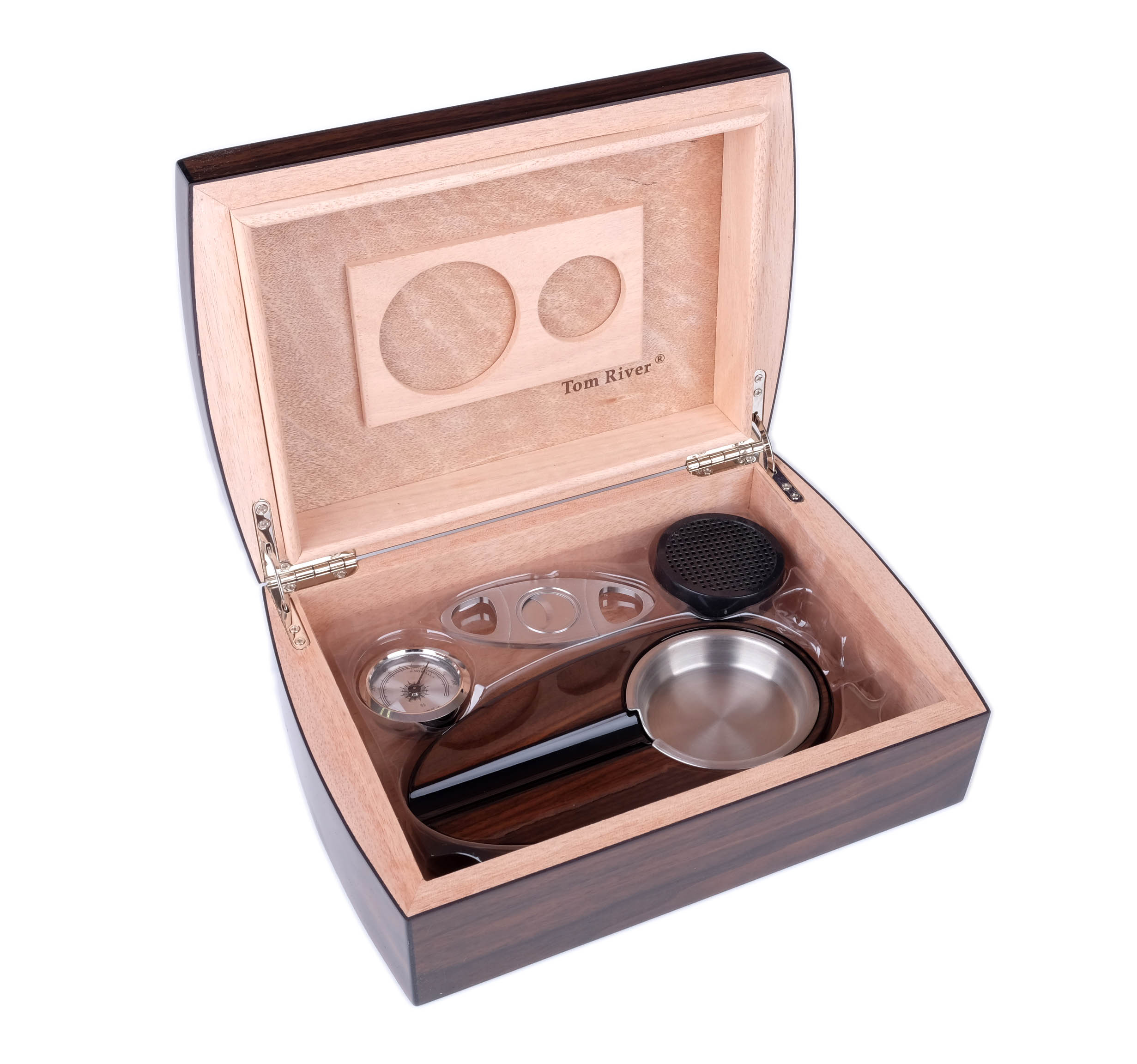 Хьюмидор Tom River с подарочным набором на 30 сигар, Орех 569-144 preview
