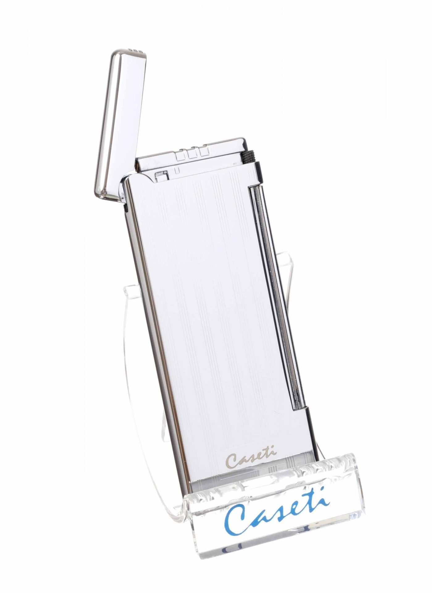 Зажигалка Caseti кремниевая, супертонкая, хром preview