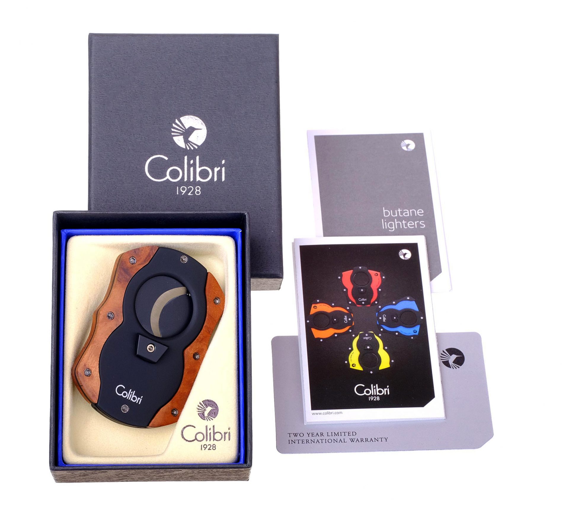 Гильотина Colibri с отделкой деревом, Темный кап CU100T31 preview