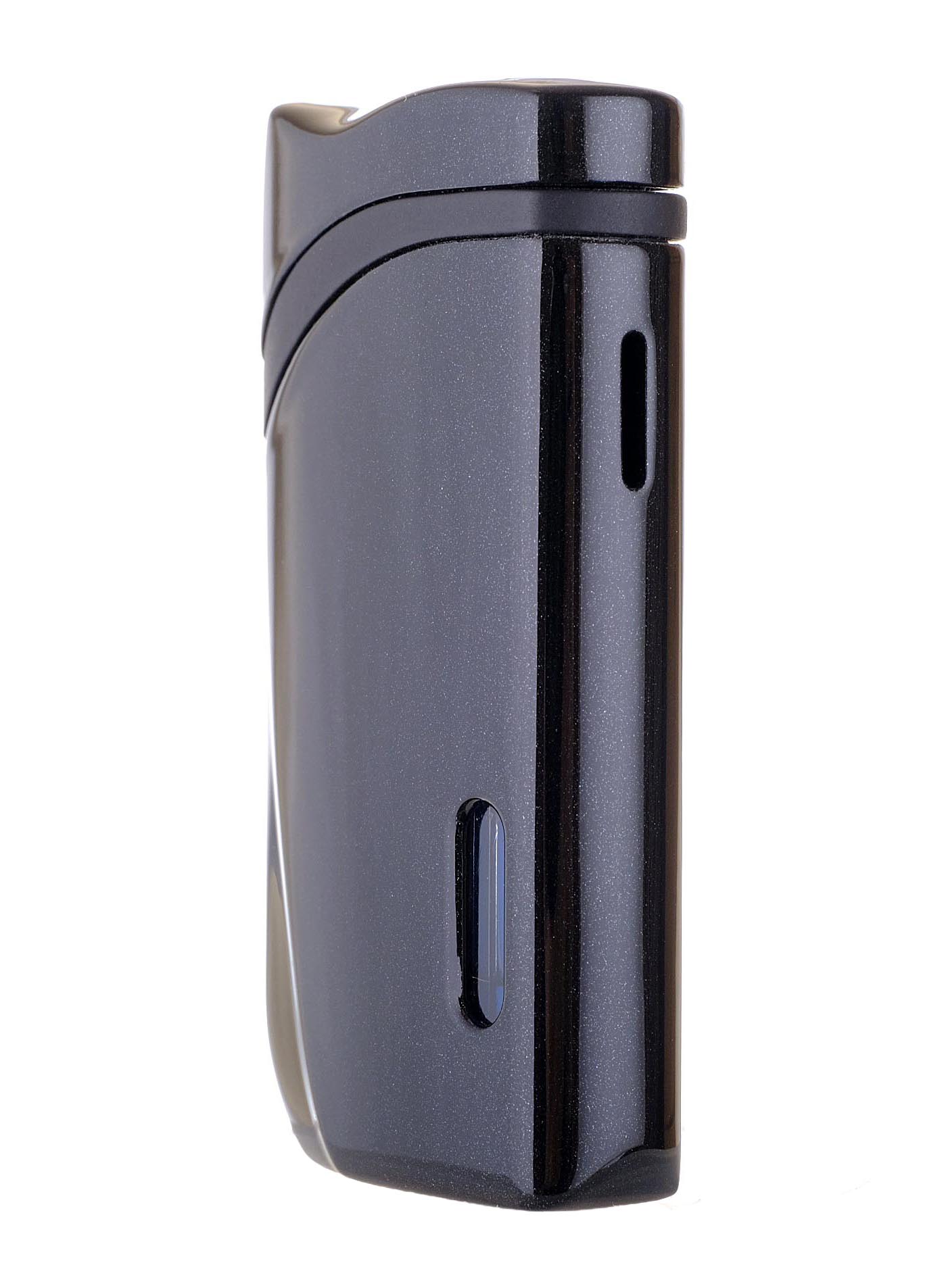 Зажигалка сигарная Colibri Falcon, черный металлик preview