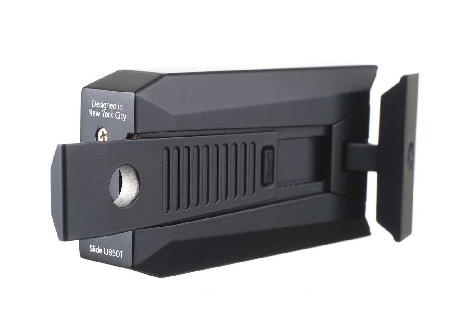 Зажигалка сигарная Colibri Slide (двойное пламя), черная preview