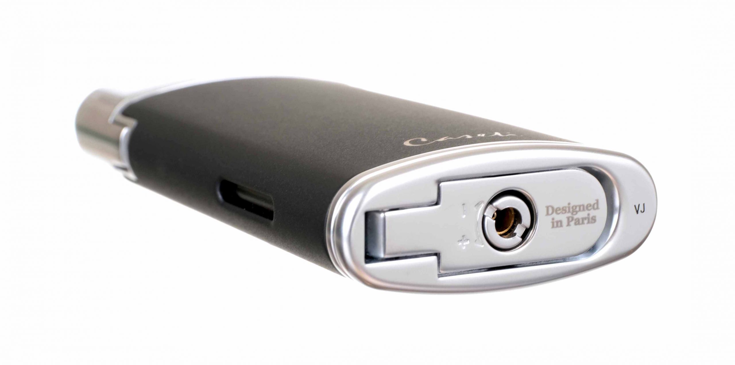 Зажигалка Caseti сигарная турбо (двойное пламя), черная preview