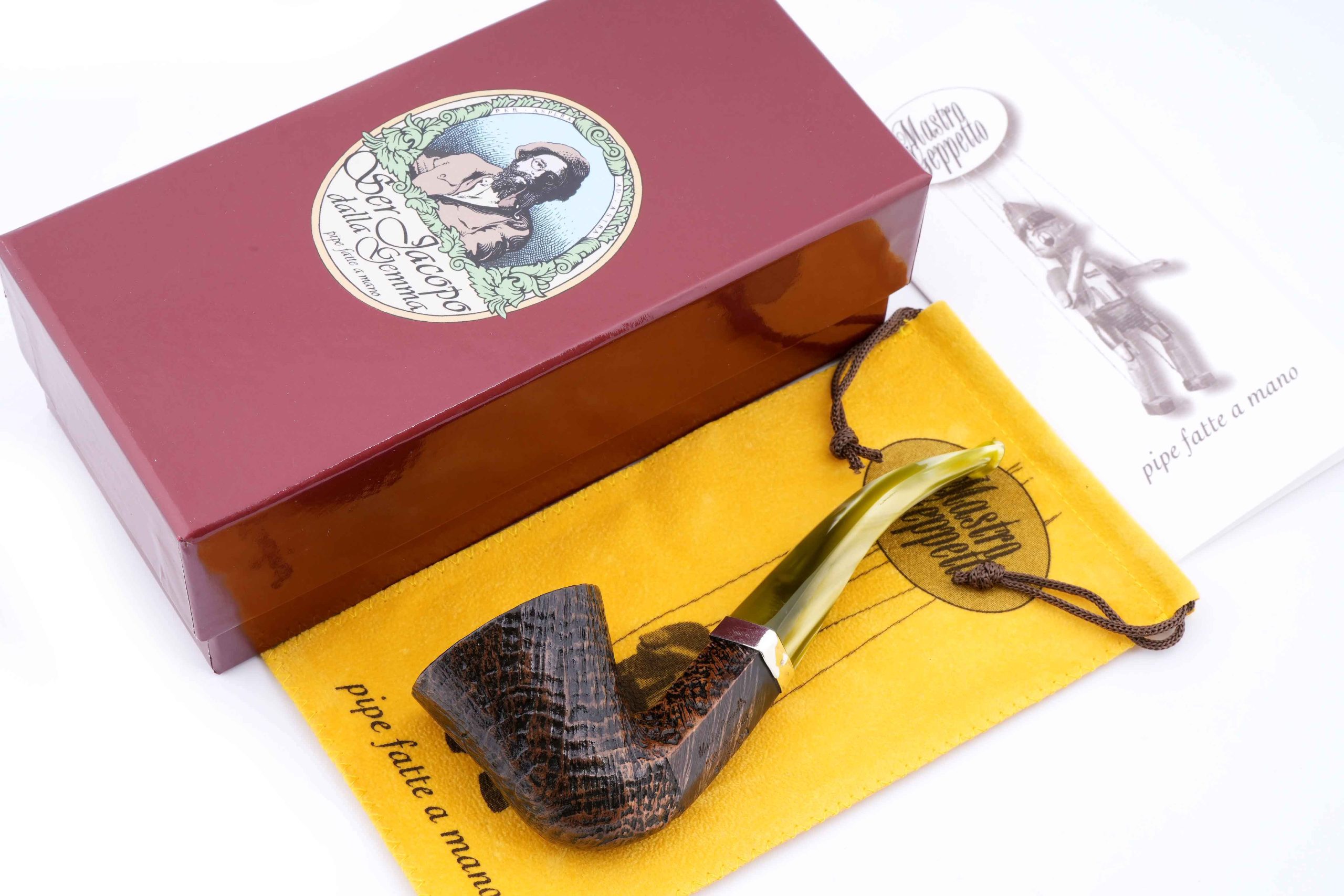 Трубка SER JACOPO Mastro Geppetto Blast-Silver G141 preview