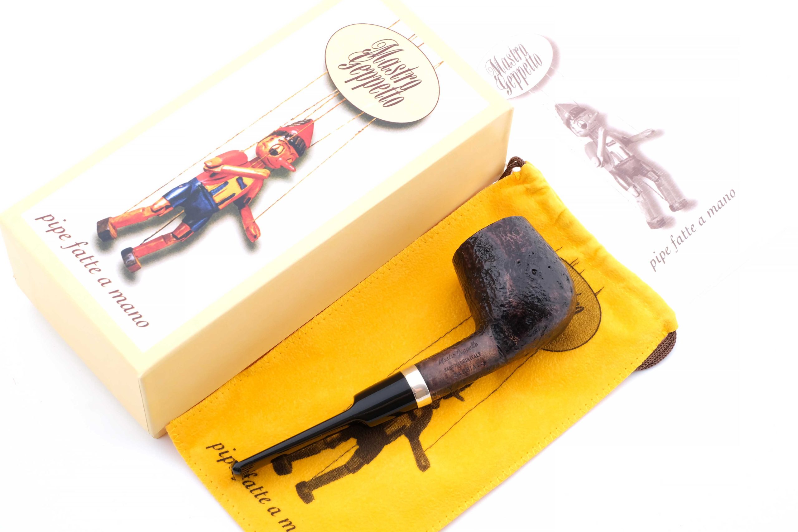 Трубка SER JACOPO Mastro Geppetto Blast Silver G631-2 preview