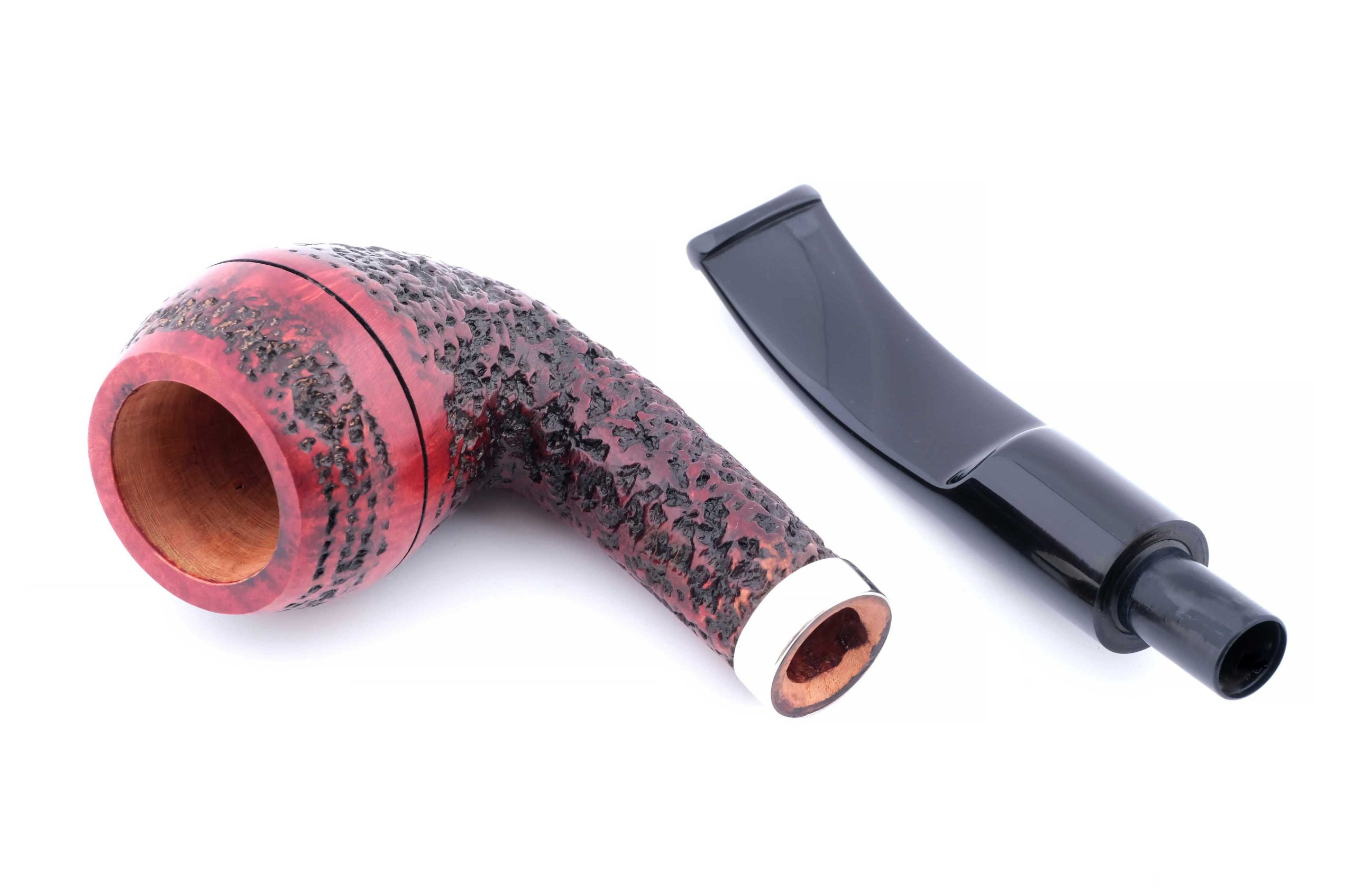 Трубка SER JACOPO Mastro Geppetto Rustic Silver G821 preview