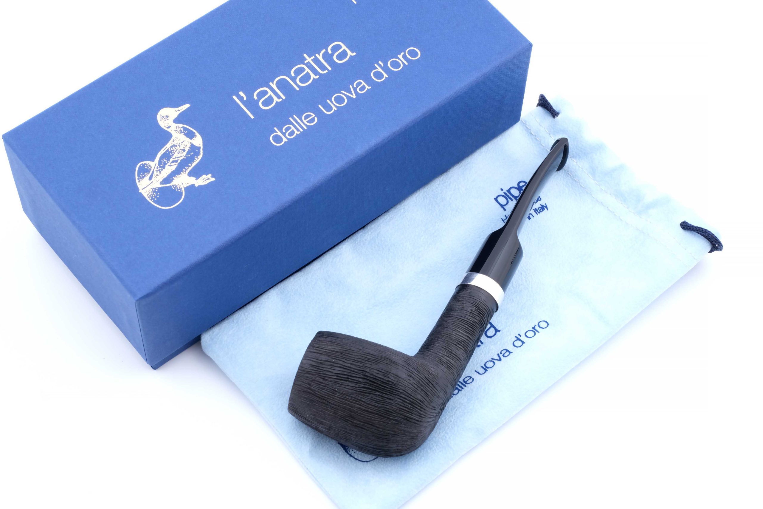 Трубка L’Anatra Pettinata Silver L122-3 preview