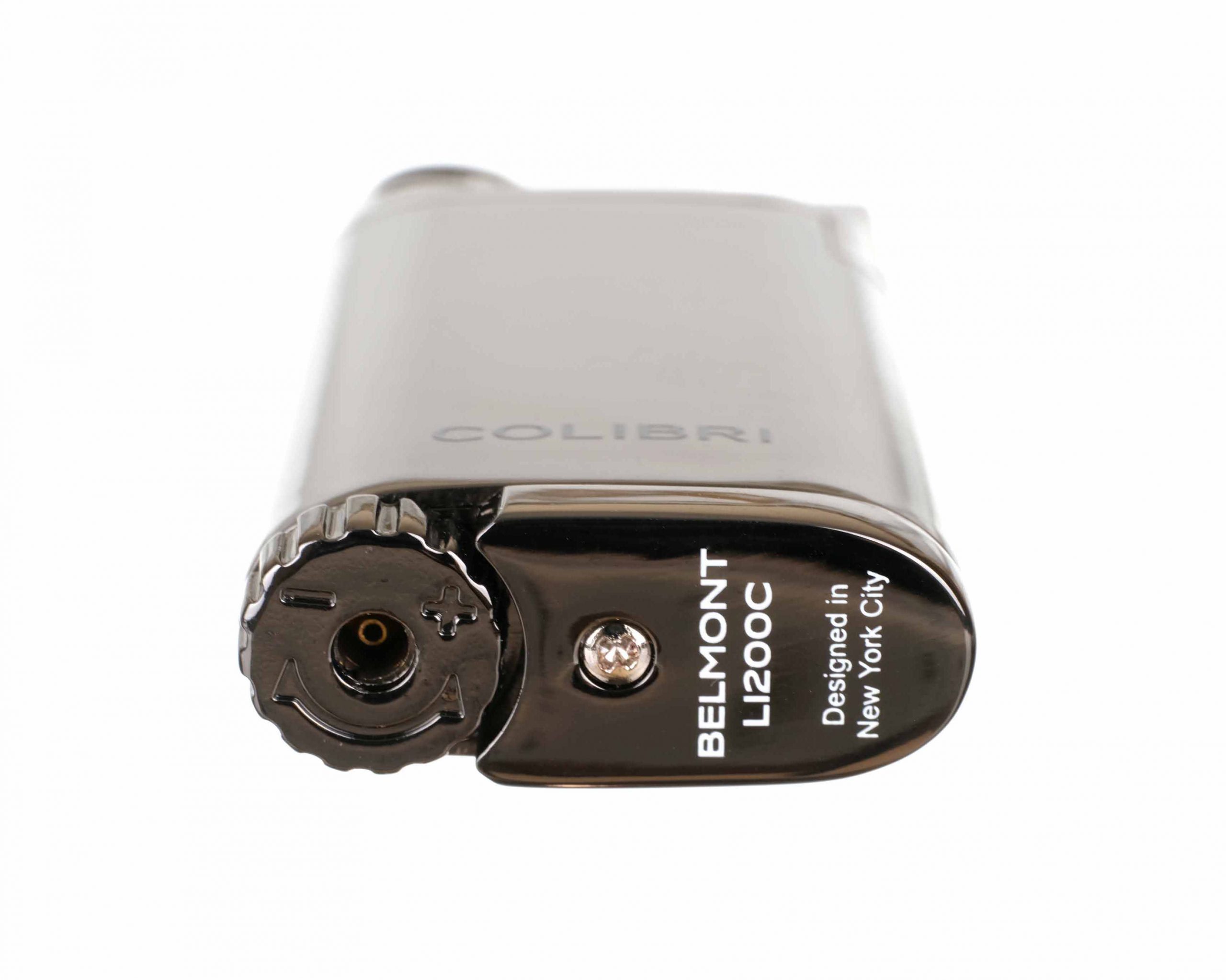 Зажигалка сигарная Colibri Belmont, оружейная сталь preview