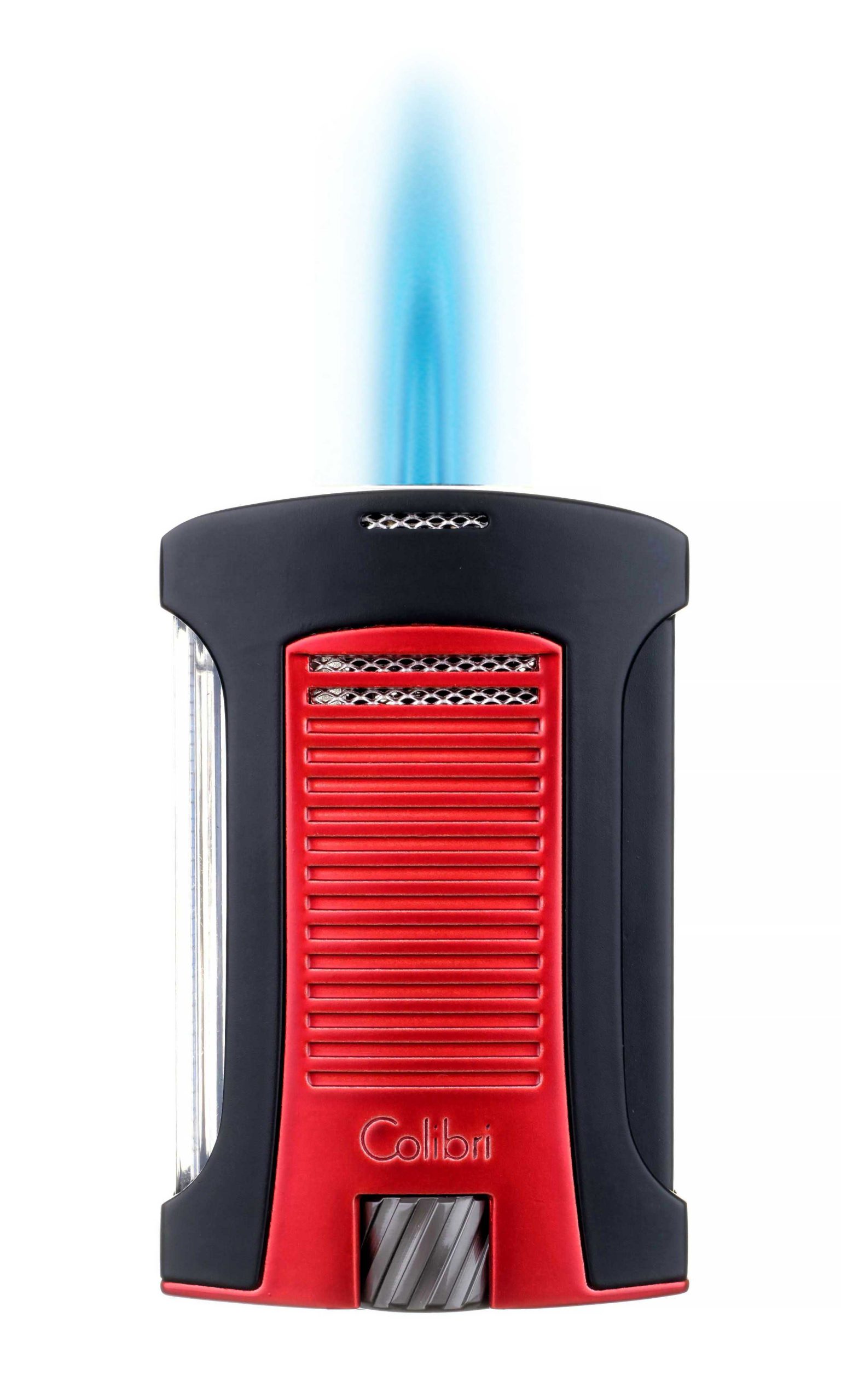 Зажигалка сигарная Colibri Daytona, черно-красная preview