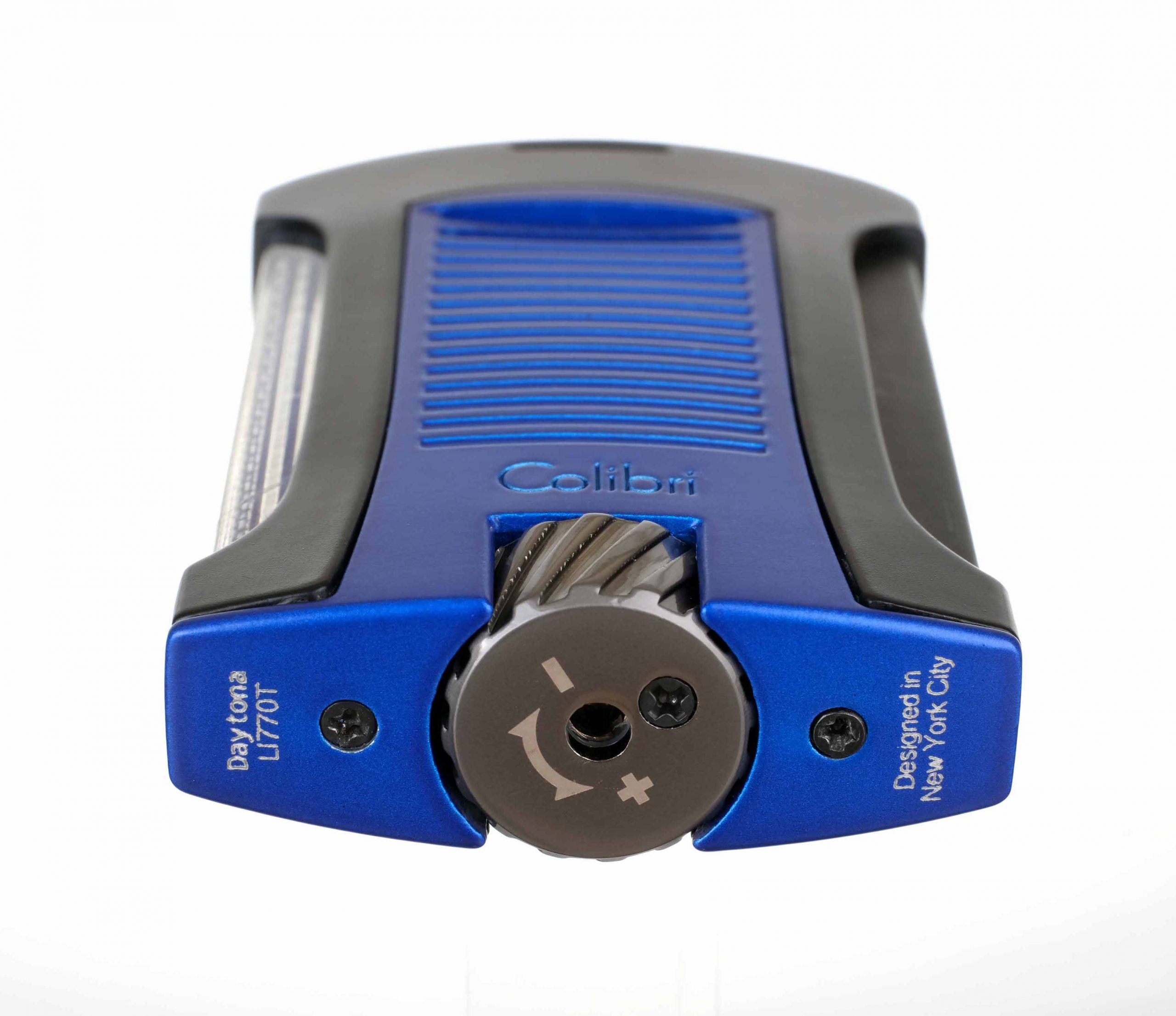 Зажигалка сигарная Colibri Daytona, черно-синяя preview