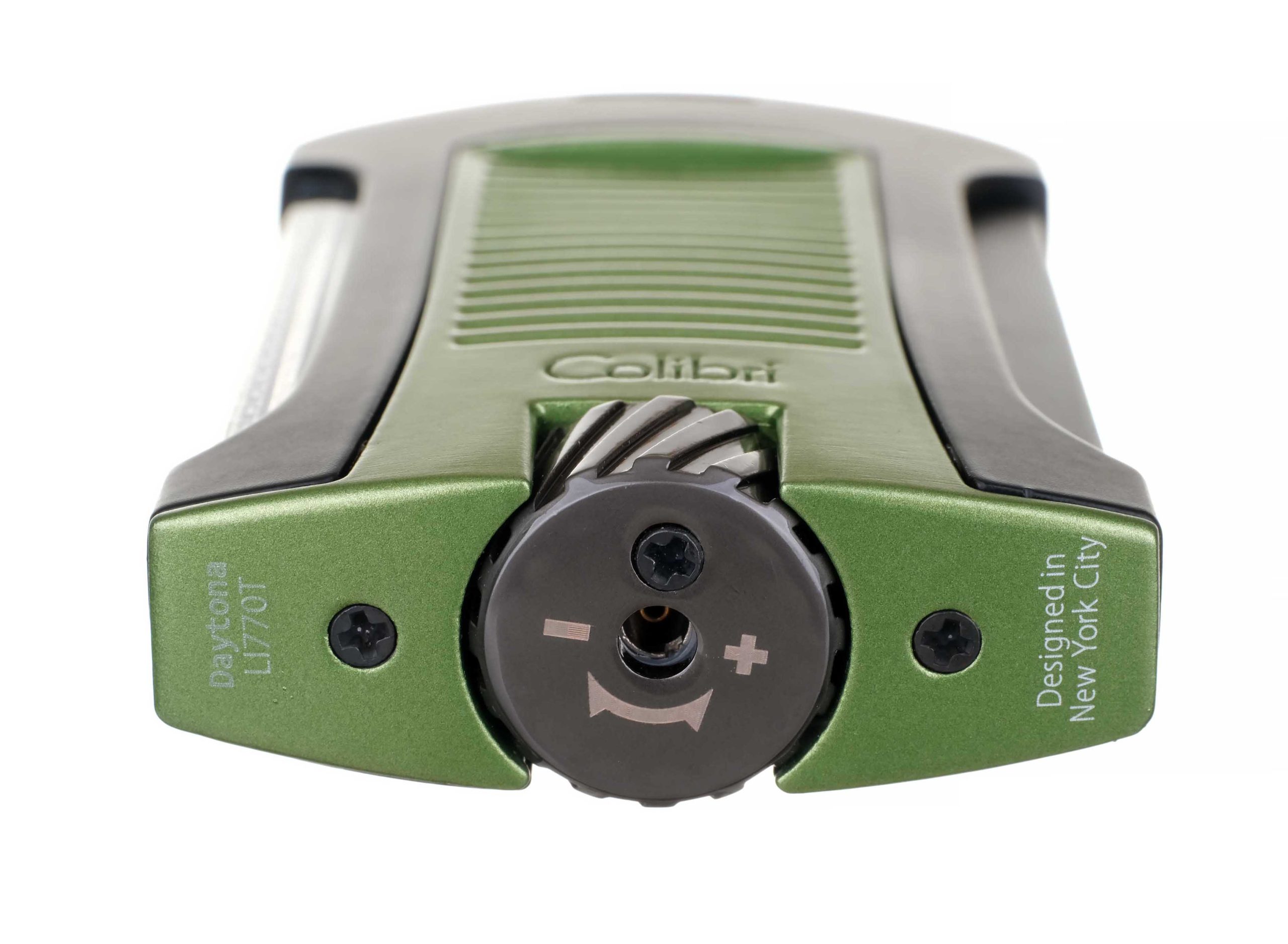 Зажигалка сигарная Colibri Daytona, черно-зеленая preview