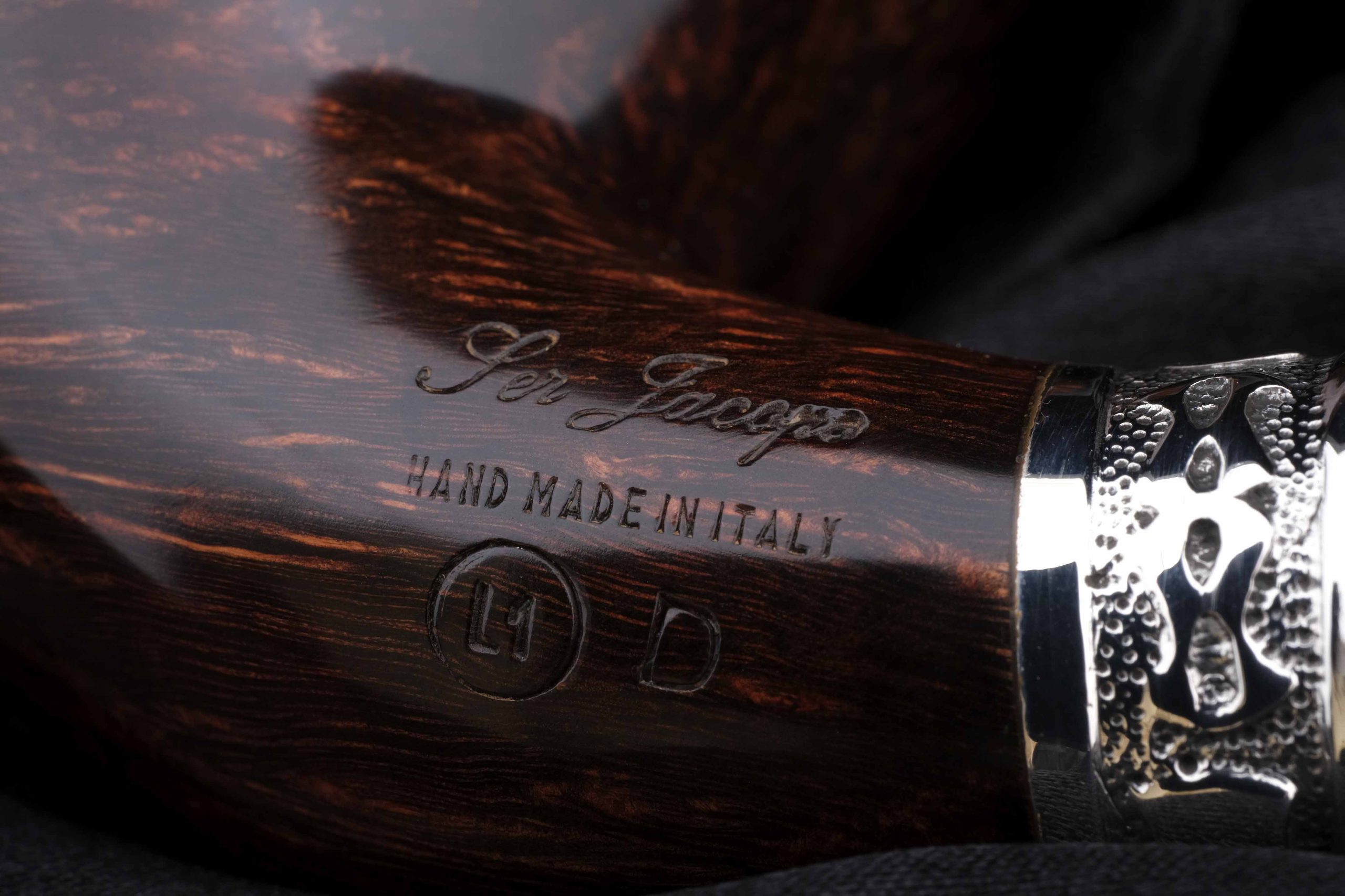 Трубка SER JACOPO Leonardo da Vinci Bent в шкатулке S014-1 preview