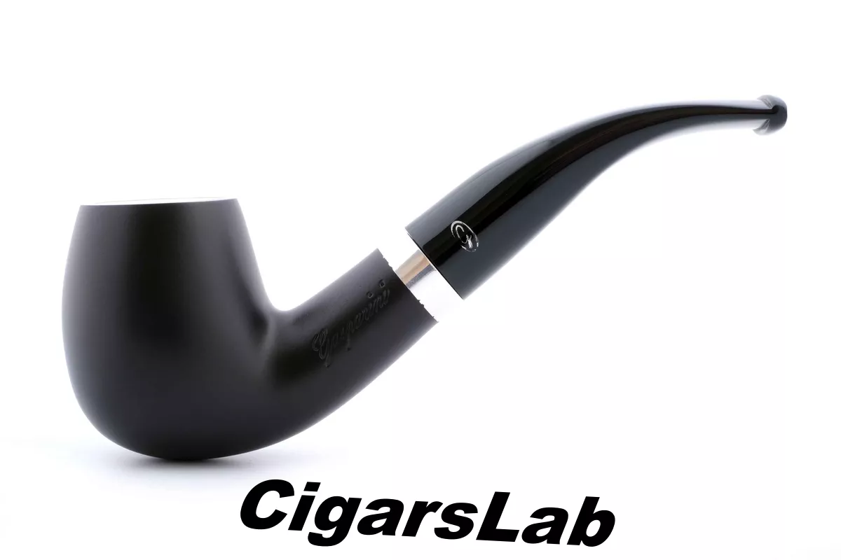 Трубка Gasparini черная с пенкой, Форма 38