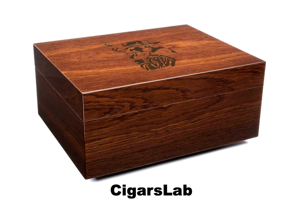 Хьюмидор Gentili Fumatore Dorato на 50 сигар, Дуб