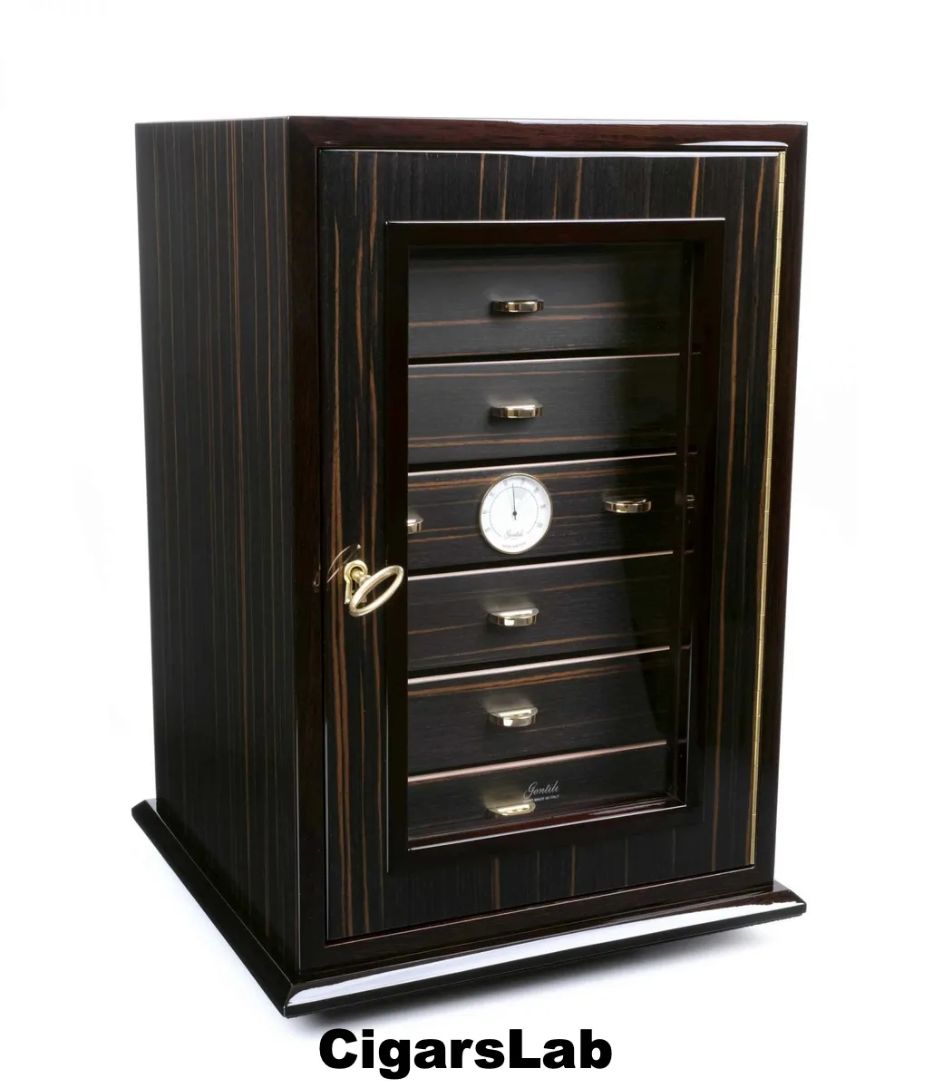 Хьюмидор-шкаф Gentili на 250 сигар, Эбеновое дерево