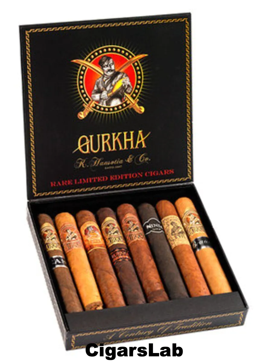SET 8 Gurkha Godzilla SET of 8 cigars
