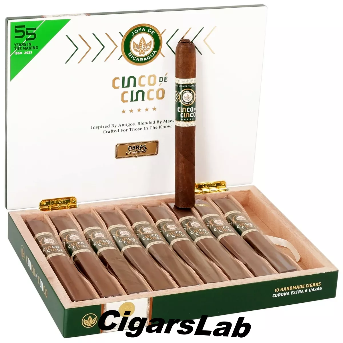 Сигара Joya de Nicaragua Obras Maestras Cinco de Cinco Corona Extra