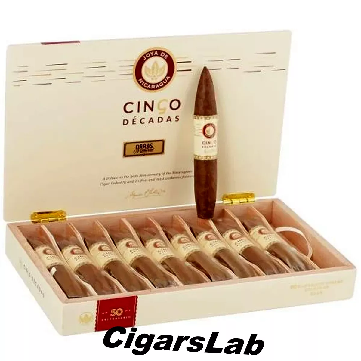 Сигара Joya de Nicaragua Obras Maestras Cinco Décadas Diadema