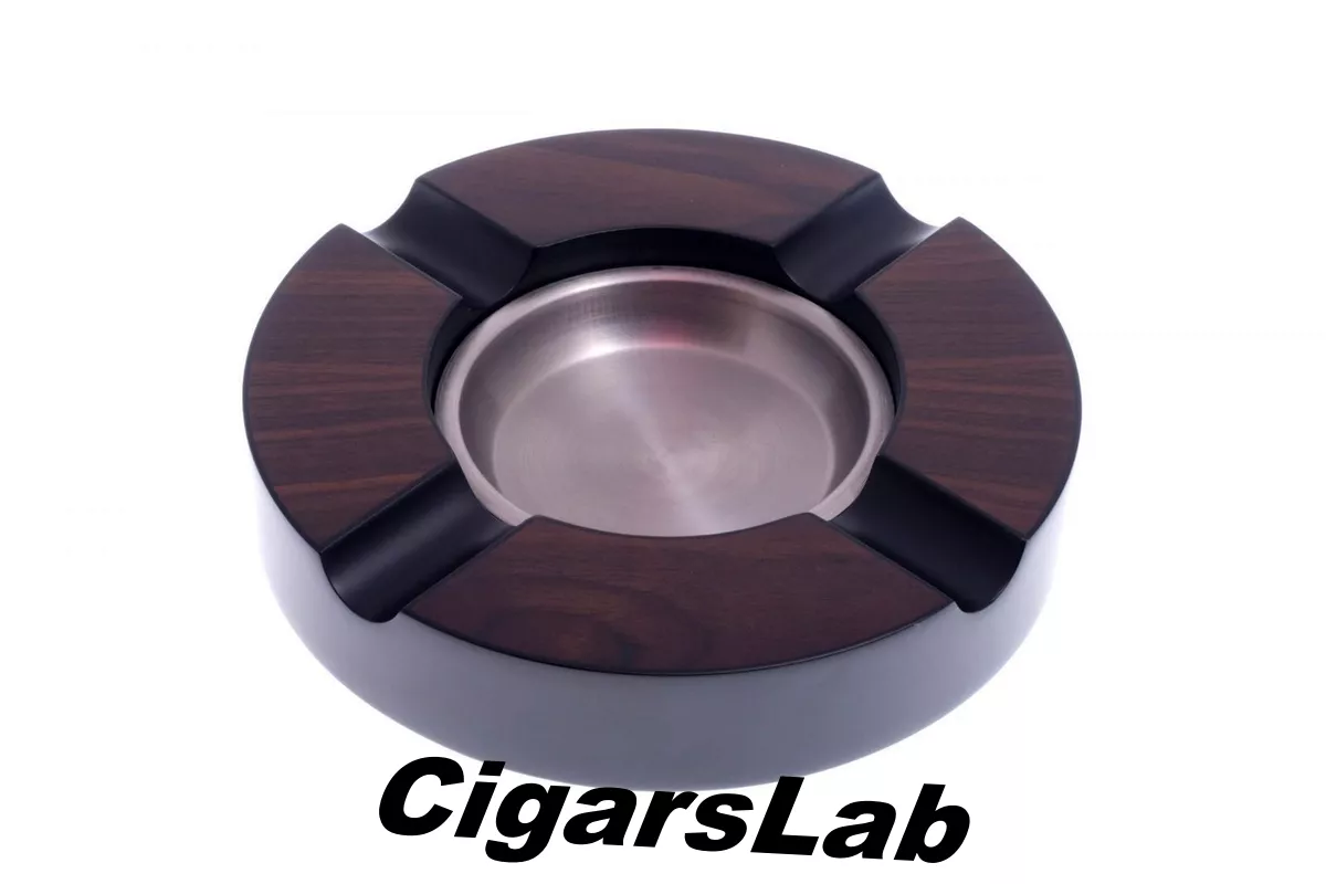 Пепельница сигарная Lubinski на 4 сигары, Орех E641