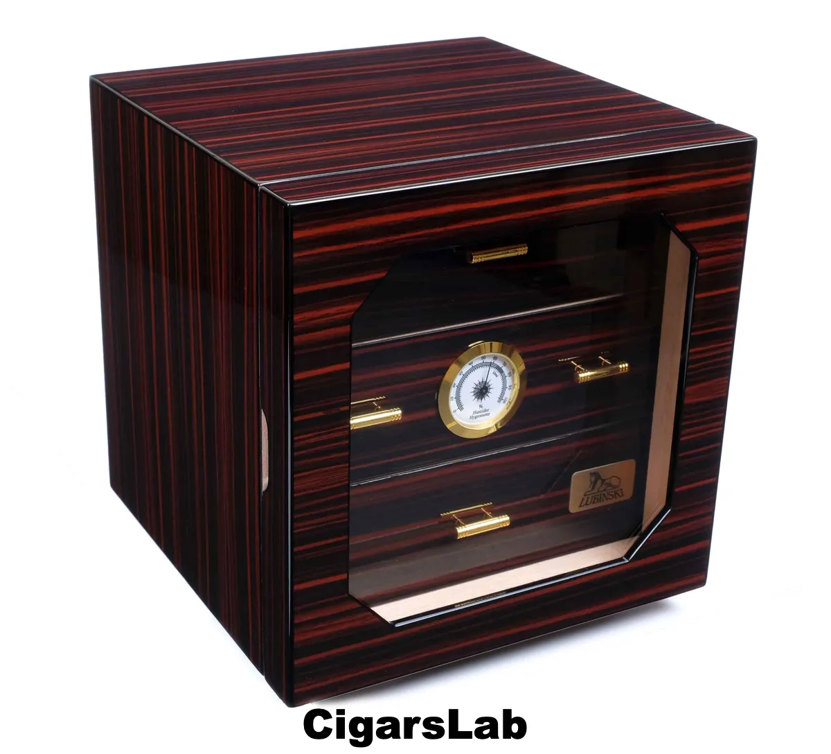Хьюмидор-шкаф Lubinski на 100 сигар, Эбеновое дерево