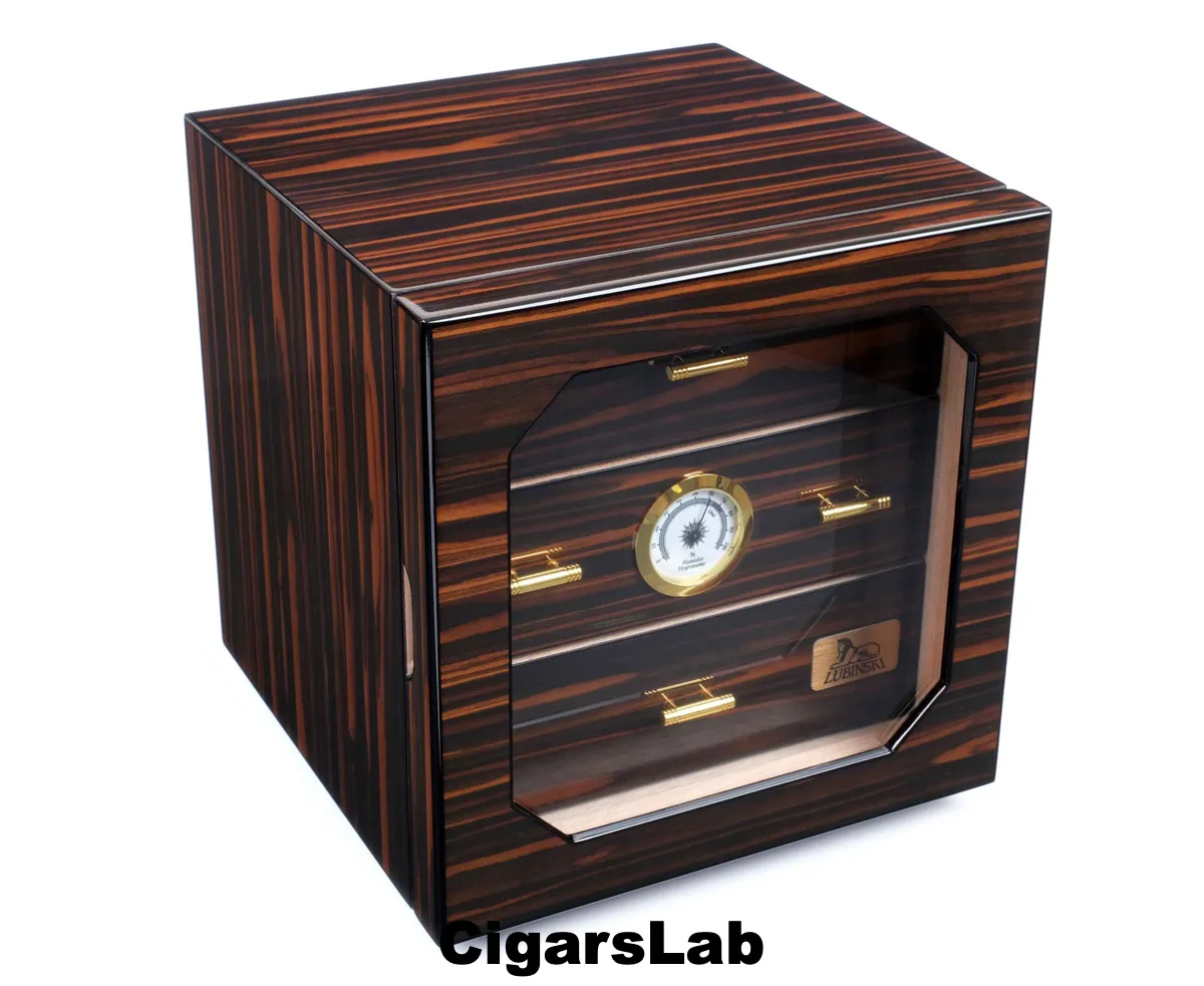 Хьюмидор-шкаф Lubinski на 100 сигар, Макассар