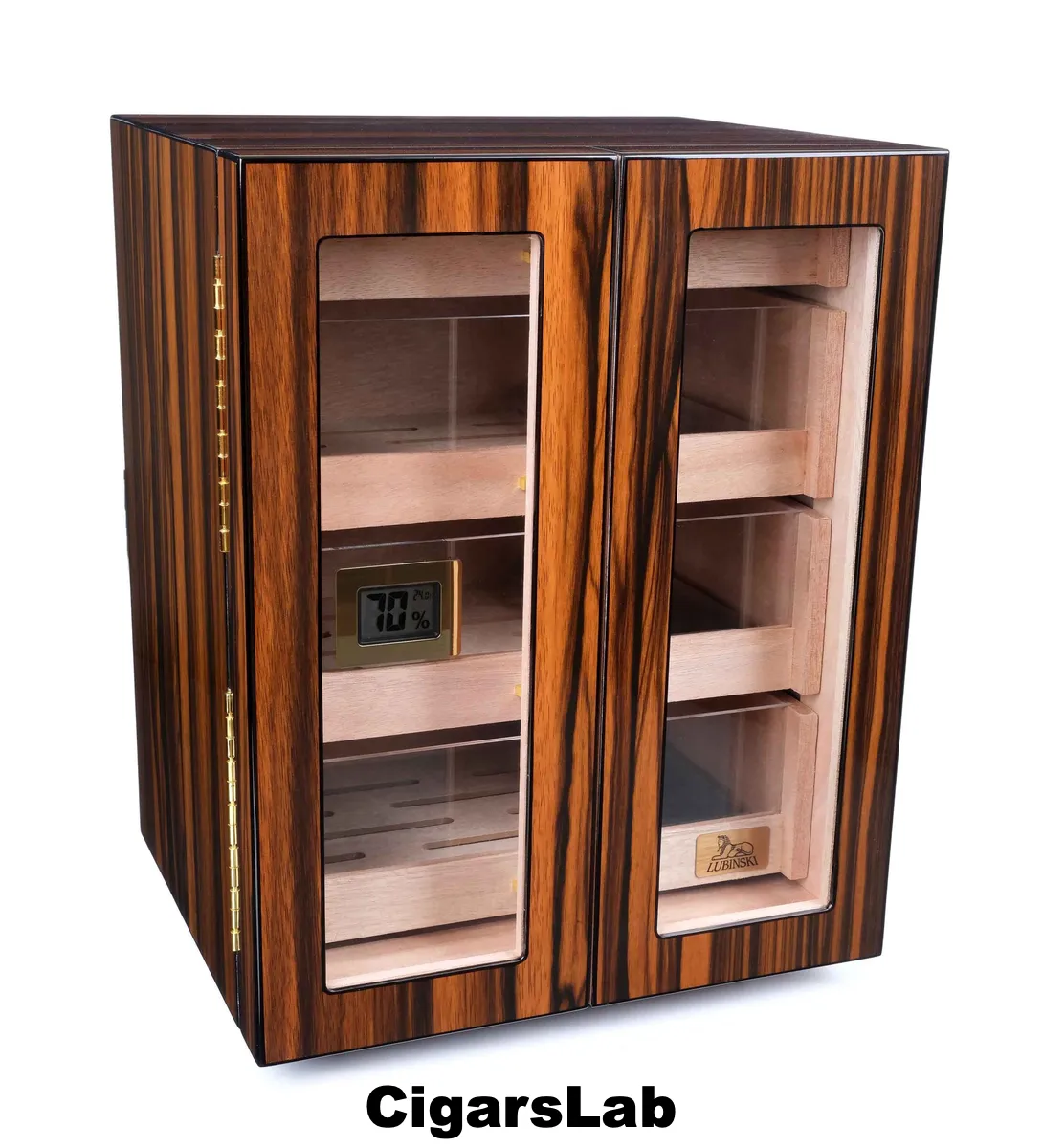 Хьюмидор-шкаф Lubinski на 180 сигар, Макассар