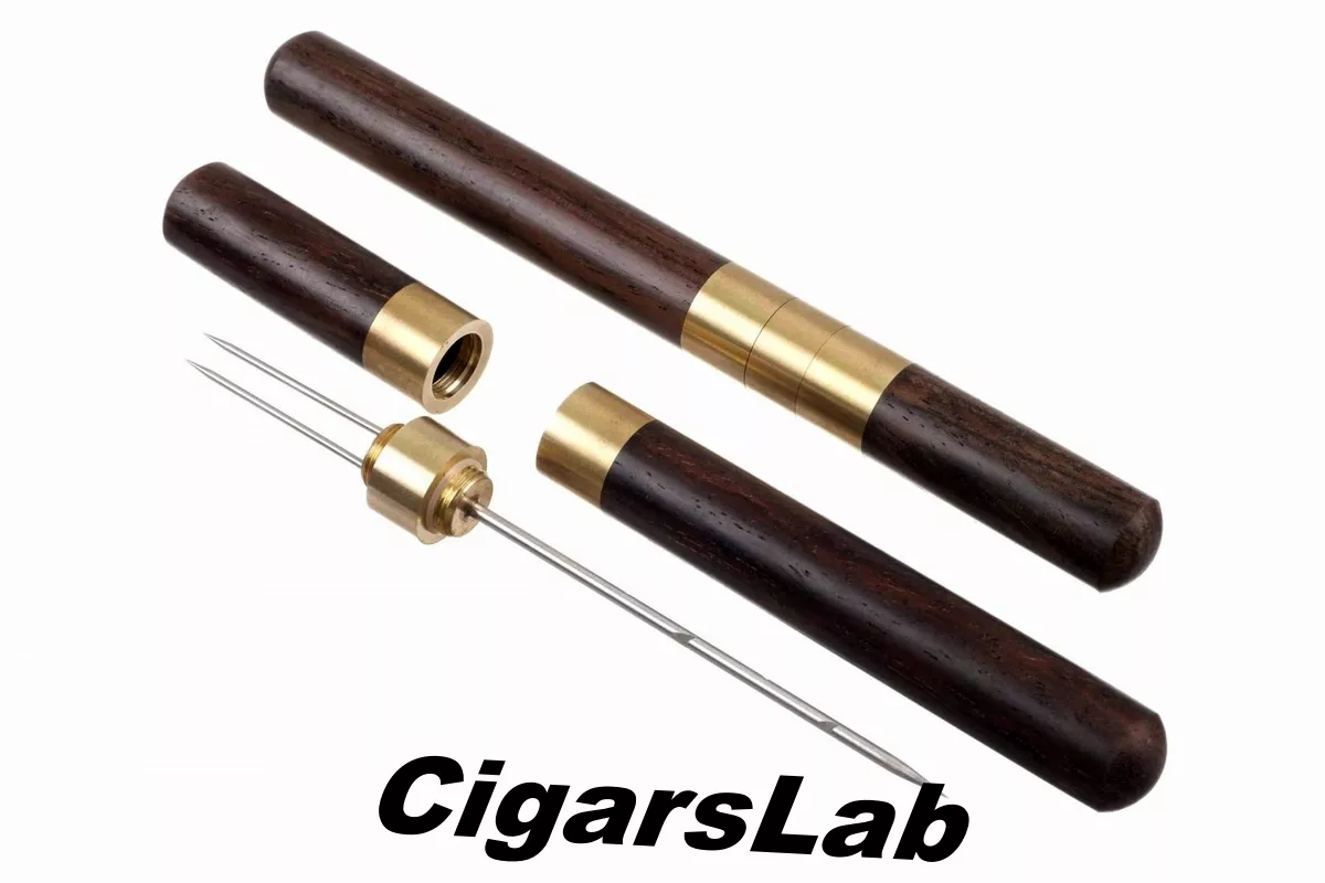 Пробойник сигарный Passatore c докуривателем Дерево 592-171