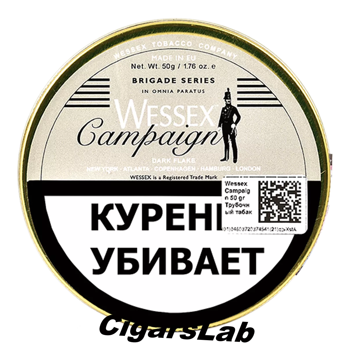 Табак Wessex Brigade Campaign Dark Flake (50 гр)